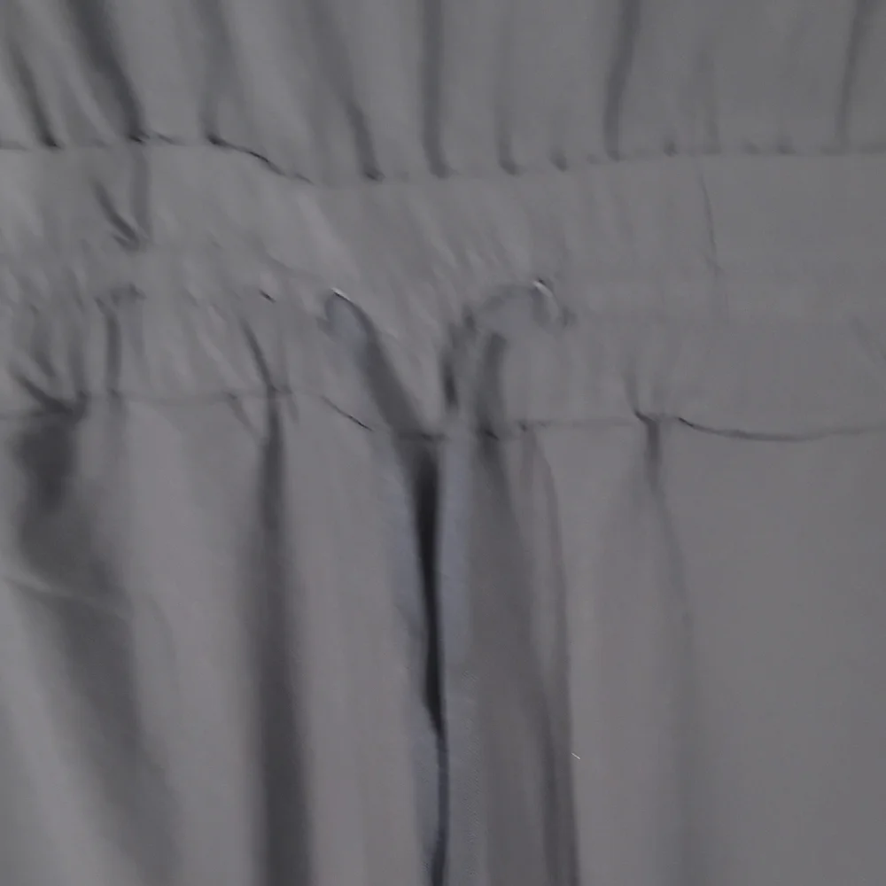 Athleta Avenue Navy Blue V-Neck Wide-Leg Jumpsuit - Picture 6 of 9
